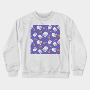 Tea Time - Tea Bags Crewneck Sweatshirt